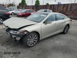 2021 Lexus ES 350 z VIN 58ADZ1B19MU091615, wystawiony jako Copart lot #58267205 z przebiegiem 46 659 mil mil oraz Szkoda całkowita • Salvage title. Historia ofert i sprzedaży dostępna na DreamBid. Obrazek 1.