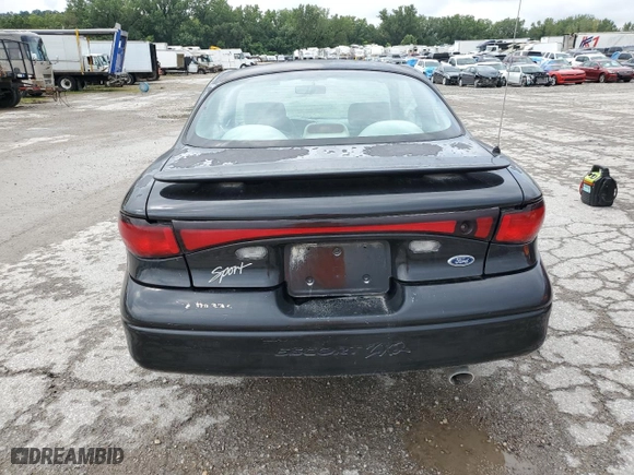 1998 Ford Escort ZX2 "Cool" with VIN 3FAKP1136WR243006, listed as a Copart auction lot 66299334 with 139,690 mi miles and Salvage Title. Bid and sale history available at carsss.com. Image 6.
