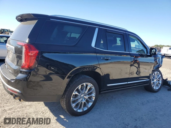 2024 GMC Yukon Denali with VIN 1GKS2DKL8RR173831, listed as a Copart auction lot 87831265 with 32,872 mi miles and Salvage Title. Bid and sale history available at carsss.com. Image 3.