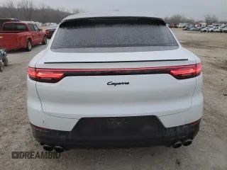 2021 Porsche Cayenne E-Hybrid Hybrid with VIN WP1BE2AY7MDA44052, listed as a Copart auction lot 44595335 with 45,896 mi miles and Salvage title. Bid and sale history available at DreamBid. Image 6.