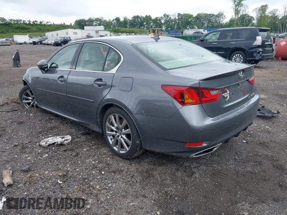 2013 Lexus GS 350 with VIN JTHCE1BL7D5020071, listed as a IAAI auction lot 42334787 with 94,443 mi miles and . Bid and sale history available at DreamBid. Image 3.