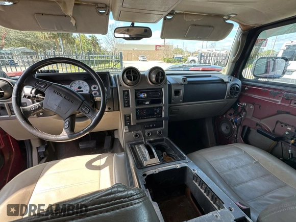 2003 Hummer H2 with VIN 5GRGN23U13H138614, listed as a Copart auction lot 46644595 with Not Provided miles and Clean Title. Bid and sale history available at carsss.com. Image 9.