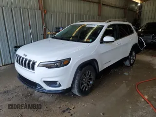 2019 Jeep Cherokee Latitude Plus z VIN 1C4PJLLB9KD247457, wystawiony jako Copart lot #59538825 z przebiegiem 91 801 mil mil oraz Szkoda całkowita • Salvage title. Historia ofert i sprzedaży dostępna na DreamBid. Obrazek 1.