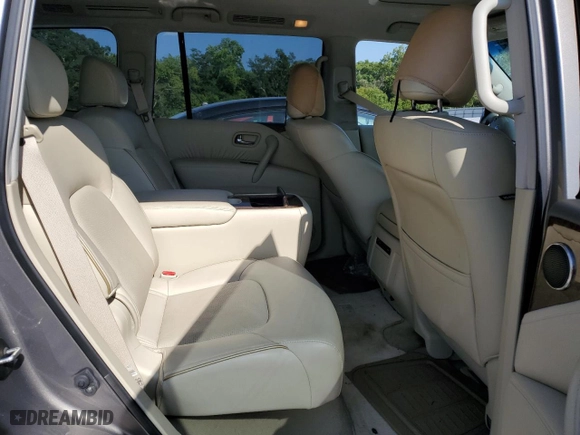 2015 Infiniti QX80 with VIN JN8AZ2NF8F9570145, listed as a Copart auction lot 66379274 with 126,314 mi miles and Salvage Title. Bid and sale history available at carsss.com. Image 11.