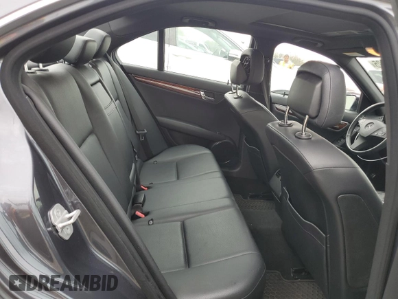 2011 Mercedes-Benz C-Class C 300 Sport with VIN WDDGF8BB0BR149653, listed as a Copart auction lot 52490125 with 95,315 mi miles and Salvage Title. Bid and sale history available at carsss.com. Image 10.