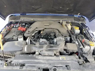 2018 Jeep Wrangler Unlimited Sport S with VIN 1C4HJXDG0JW272837, listed as a Copart auction lot 57532455 with Not provided miles and Salvage title. Bid and sale history available at DreamBid. Image 12.