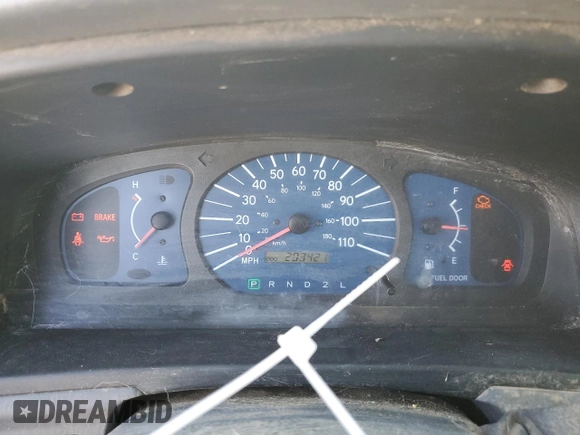 2003 Toyota Sienna CE with VIN 4T3ZF19C53U518808, listed as a Copart auction lot 75439084 with 203,421 mi miles and Salvage Title. Bid and sale history available at carsss.com. Image 9.