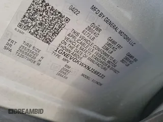 2022 Chevrolet Traverse LT Cloth z VIN 1GNEVGKWXNJ169131, wystawiony jako IAAI lot #42561409 z przebiegiem 87 915 mil mil oraz . Historia ofert i sprzedaży dostępna na DreamBid. Obrazek 12.