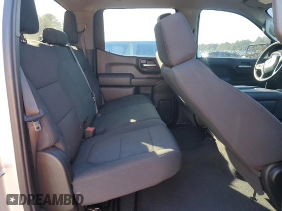 2020 Chevrolet Silverado 1500 Custom with VIN 1GCPWBEF8LZ374877, listed as a Copart auction lot 84509944 with 109,835 mi miles and Salvage Title. Bid and sale history available at carsss.com. Image 10.