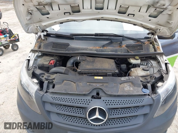 2017 Mercedes-Benz Metris Cargo with VIN WD3PG2EA0H3225143, listed as a IAAI auction lot 42017942 with 114,644 mi miles and . Bid and sale history available at carsss.com. Image 10.