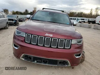 2018 Jeep Grand Cherokee High Altitude with VIN 1C4RJFCM9JC405344, listed as a Copart auction lot 82923474 with 34,212 mi miles and Salvage Title. Bid and sale history available at carsss.com. Image 5.