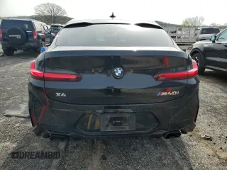 2024 BMW X4 M40i with VIN 5UX43DT05R9U46776, listed as a Copart auction lot 55015005 with 38,692 mi miles and Salvage title. Bid and sale history available at DreamBid. Image 6.