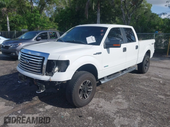 2012 Ford F-150 XL with VIN 1FTFW1ET4CFB34867, listed as a IAAI auction lot 42444197 with 192,234 mi miles and . Bid and sale history available at DreamBid. Image 18.