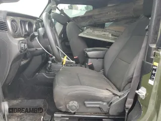 2021 Jeep Wrangler Sport with VIN 1C4GJXAN7MW535201, listed as a Copart auction lot 78378014 with 64,384 mi miles and Salvage Title. Bid and sale history available at DreamBid. Image 7.