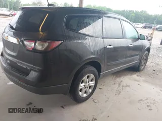2016 Chevrolet Traverse LS z VIN 1GNKRFED8GJ288214, wystawiony jako IAAI lot #42305988 z przebiegiem 147 683 mil mil oraz . Historia ofert i sprzedaży dostępna na DreamBid. Obrazek 4.
