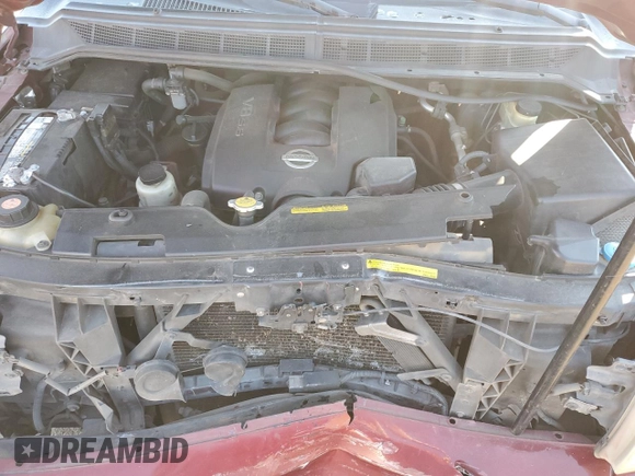 2005 Nissan Titan XE with VIN 1N6BA06A25N553228, listed as a Copart auction lot 47136205 with 227,151 mi miles and Salvage title. Bid and sale history available at DreamBid. Image 11.