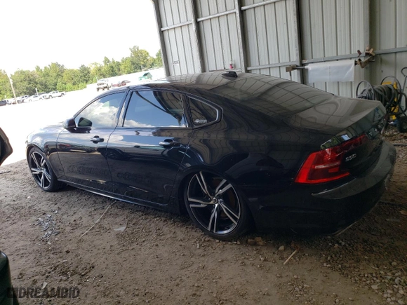 2020 Volvo S90 R-Design with VIN LVYA22MT0LP143436, listed as a Copart auction lot 64449973 with 129,781 mi miles. Bid and sale history available at carsss.com. Image 2.