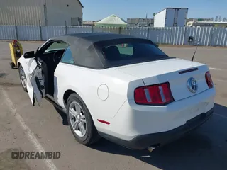 2012 Ford Mustang V6 with VIN 1ZVBP8EM4C5237285, listed as a IAAI auction lot 42601890 with 161,176 mi miles and . Bid and sale history available at DreamBid. Image 3.