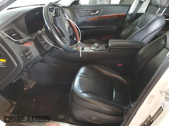 2017 Kia K900 Luxury with VIN KNALW4D45H6036529, listed as a Copart auction lot 63127755 with 114,540 mi miles and Salvage title. Bid and sale history available at DreamBid. Image 7.