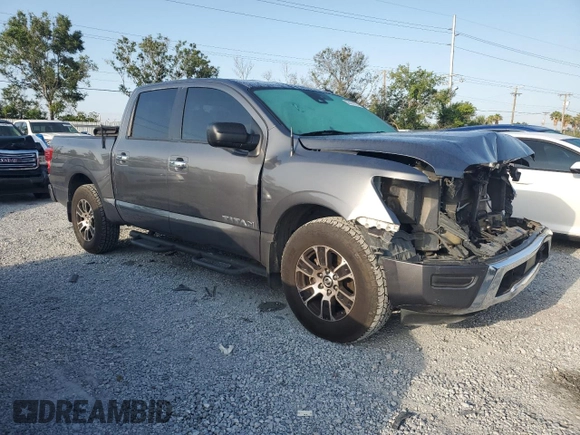 2021 Nissan Titan S z VIN 1N6AA1EE6MN531298, wystawiony jako Copart lot #57401105 z przebiegiem 72 655 mil mil oraz Szkoda całkowita • Salvage title. Historia ofert i sprzedaży dostępna na DreamBid. Obrazek 4.