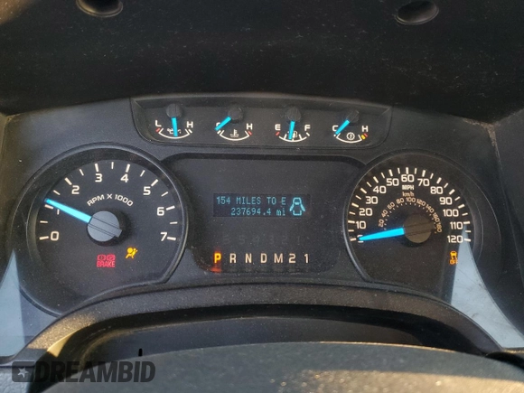 2014 Ford F-150 XL with VIN 1FTFX1CF8EKD94922, listed as a Copart auction lot 48542135 with 237,694 mi miles and Clean Title. Bid and sale history available at carsss.com. Image 9.