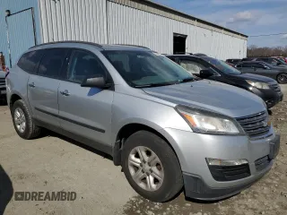 2013 Chevrolet Traverse LS with VIN 1GNKVFED1DJ259225, listed as a Copart auction lot 46888665 with 95,213 mi miles and Salvage Title. Bid and sale history available at DreamBid. Image 4.