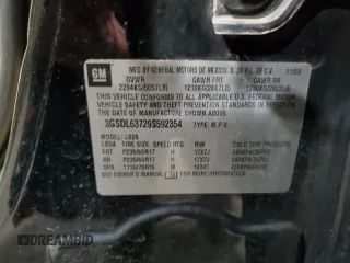 2009 Saturn VUE XR z VIN 3GSDL63729S592354, wystawiony jako Copart lot #49990745 z przebiegiem 114 481 mil mil oraz Szkody całkowita. Historia ofert i sprzedaży dostępna na DreamBid. Obrazek 13.