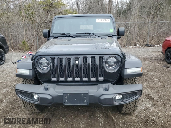 2021 Jeep Wrangler Unlimited Sport S z VIN 1C4HJXDGXMW583129, wystawiony jako Copart lot #51459955 z przebiegiem 63 929 mil mil oraz Szkoda całkowita • Salvage title. Historia ofert i sprzedaży dostępna na DreamBid. Obrazek 5.