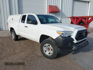 2023 Toyota Tacoma SR with VIN 3TYRX5GN4PT081193, listed as a IAAI auction lot 42639658 with 57,501 mi miles and . Bid and sale history available at DreamBid. Image 1.