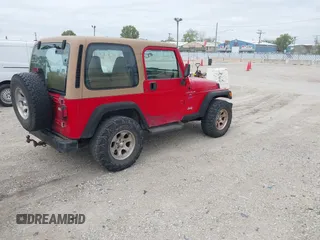 1998 Jeep Wrangler Sport with VIN 1J4FY19SXWP751159, listed as a IAAI auction lot 42195091 with 155,996 mi miles and . Bid and sale history available at DreamBid. Image 4.