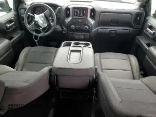 2022 Chevrolet Silverado 1500 Custom with VIN 3GCPABEK1NG596837, listed as a Copart auction lot 55095305 with 32,919 mi miles and Salvage Title. Bid and sale history available at DreamBid. Image 8.