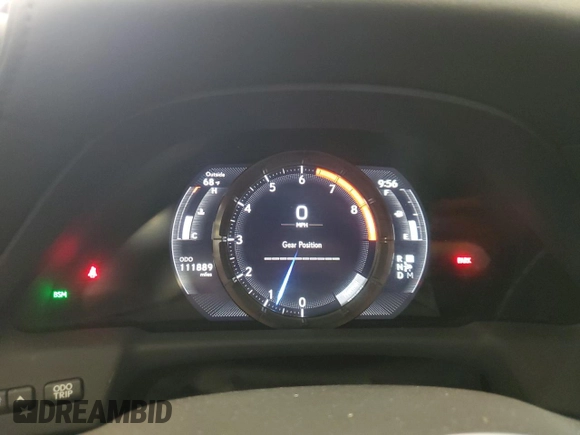 2018 Lexus LS with VIN JTHC51FF8J5004543, listed as a Copart auction lot 54412015 with 111,889 mi miles and Clean Title. Bid and sale history available at carsss.com. Image 9.