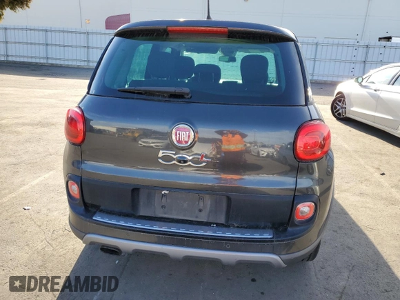 2014 FIAT 500L Trekking with VIN ZFBCFADH1EZ008194, listed as a Copart auction lot 81557024 with 122,859 mi miles and Clean Title. Bid and sale history available at DreamBid. Image 6.