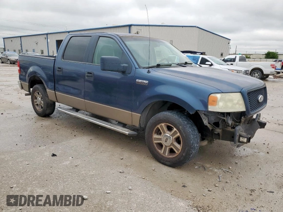 2005 Ford F-150 XLT with VIN 1FTRW12W45KF16063, listed as a Copart auction lot 55158155 with 2,141,175 mi miles and Clean Title. Bid and sale history available at carsss.com. Image 4.