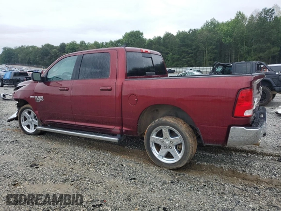 2019 Ram 1500 Big Horn z VIN 1C6RR7LT7KS632424, wystawiony jako Copart lot #58861105 z przebiegiem 82 390 mil mil oraz Czysty tytuł • Clean title. Historia ofert i sprzedaży dostępna na DreamBid. Obrazek 2.