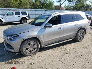 2020 Mercedes-Benz GLS 450 with VIN 4JGFF5KE4LA160942, listed as a Copart auction lot 50675324 with 28,631 mi miles and . Bid and sale history available at DreamBid. Image 1.