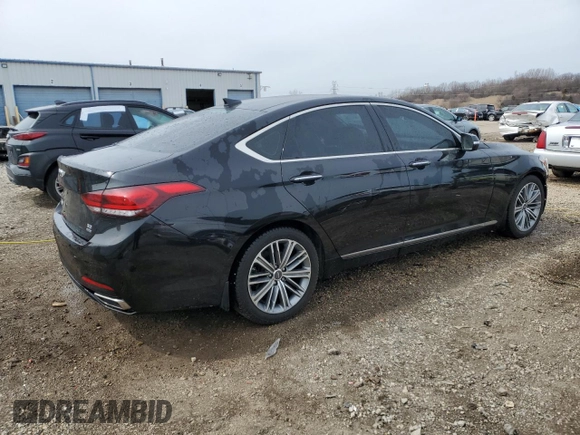 2018 Genesis G80 3.8L с VIN KMHGN4JE0JU249132, выставлен на аукционе Copart как лот 51338815 с пробегом 93 800 миль миль и Списание • Salvage title. История ставок и продаж доступна на DreamBid. Изображение 3.
