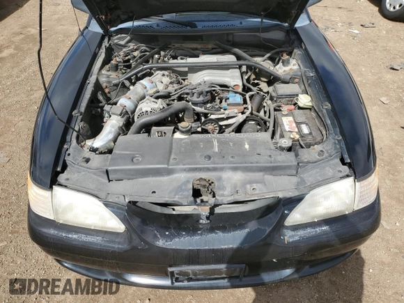 1995 Ford Mustang z VIN 1FALP45T9SF162086, wystawiony jako Copart lot #53375995 z przebiegiem 70 565 mil mil oraz Czysty tytuł • Clean title. Historia ofert i sprzedaży dostępna na DreamBid. Obrazek 11.