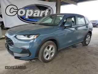 2023 Honda HR-V LX with VIN 3CZRZ1H30PM742997, listed as a Copart auction lot 60530965 with 10,806 mi miles and Salvage title. Bid and sale history available at DreamBid. Image 1.