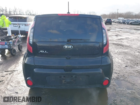 2016 Kia Soul + with VIN KNDJP3A53G7237675, listed as a IAAI auction lot 41501237 with 106,833 mi miles. Bid and sale history available at carsss.com. Image 16.