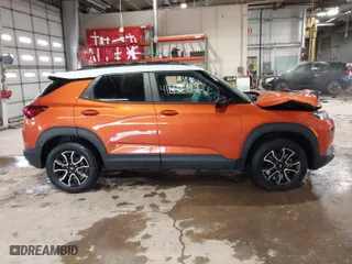 2022 Chevrolet TrailBlazer ACTIV with VIN KL79MSSL4NB143637, listed as a IAAI auction lot 41614349 with 42,991 mi miles. Bid and sale history available at carsss.com. Image 13.