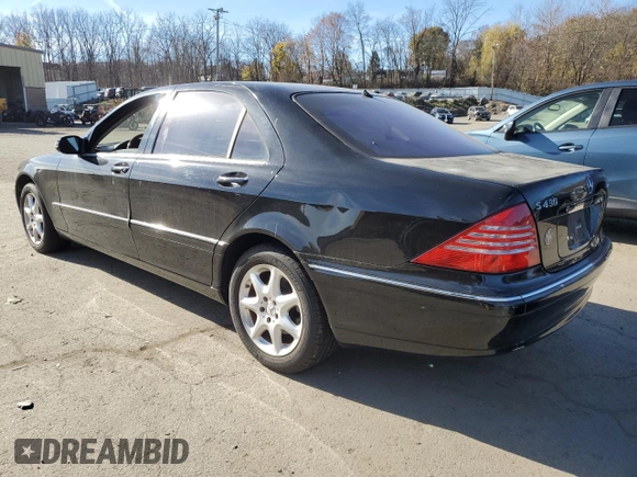 2005 Mercedes-Benz S-Class 4.3L with VIN WDBNG83J85A442285, listed as a Copart auction lot 80582794 with 189,762 mi miles and Clean Title. Bid and sale history available at carsss.com. Image 2.