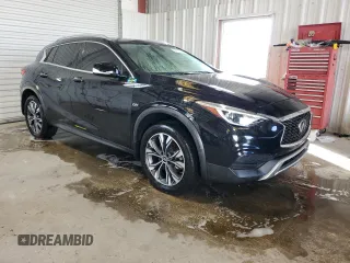 2018 Infiniti QX30 Premium with VIN SJKCH5CR8JA003525, listed as a Copart auction lot 60143134 with 53,640 mi miles and Non Repairable. Bid and sale history available at carsss.com. Image 4.