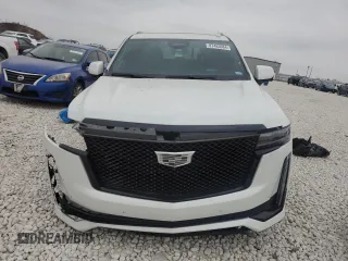 2023 Cadillac Escalade RWD Sport Platinum with VIN 1GYS3GKLXPR495615, listed as a Copart auction lot 87483964 with 14,214 mi miles and Salvage title. Bid and sale history available at DreamBid. Image 5.