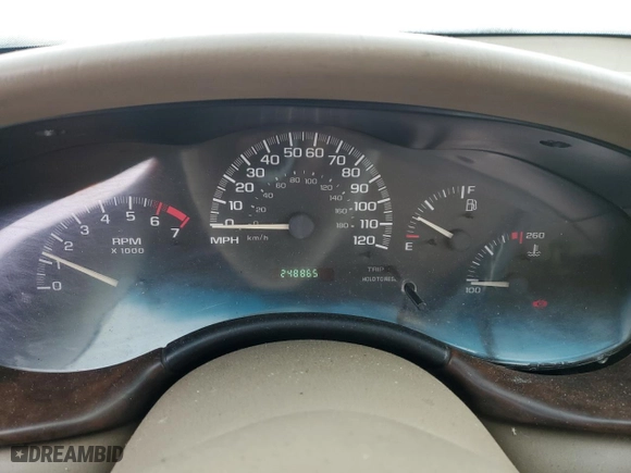 2003 Chevrolet Malibu with VIN 1G1ND52J43M560302, listed as a Copart auction lot 45064555 with 248,865 mi miles and Salvage Title. Bid and sale history available at carsss.com. Image 9.