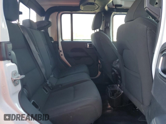 2023 Jeep Gladiator Overland with VIN 1C6HJTFG9PL535396, listed as a Copart auction lot 47459685 with 45,596 mi miles and Non repairable. Bid and sale history available at DreamBid. Image 10.