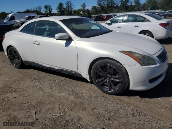2009 Infiniti G37 Convertible with VIN JNKCV66E19M720254, listed as a Copart auction lot 75175294 with 91,013 mi miles and Salvage Title. Bid and sale history available at carsss.com. Image 4.