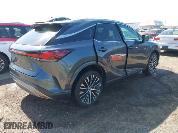 2024 Lexus RX 350 z VIN 2T2BAMBA5RC033402, wystawiony jako IAAI lot #41947126 z przebiegiem Nie podano mil oraz . Historia ofert i sprzedaży dostępna na DreamBid. Obrazek 4.