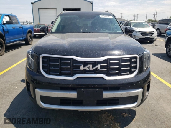 2024 Kia Telluride S with VIN 5XYP6DGC0RG525183, listed as a Copart auction lot 59919695 with 22,715 mi miles and Salvage title. Bid and sale history available at DreamBid. Image 5.