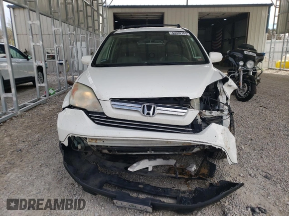2007 Honda CR-V EX-L with VIN JHLRE48797C059772, listed as a Copart auction lot 50582785 with 255,581 mi miles and Salvage Title. Bid and sale history available at carsss.com. Image 5.